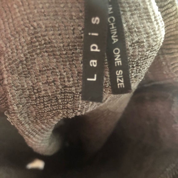 Lapis | Gray Strapless Dress One Size - Picture 3 of 3